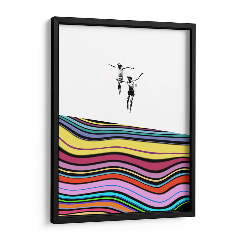 Clavado de Colores - David Aste | Cuadro decorativo de Canvas Lab