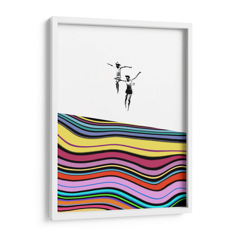 Clavado de Colores - David Aste | Cuadro decorativo de Canvas Lab