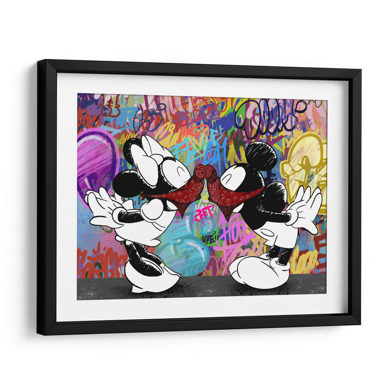 Mouse Kiss - David Aste | Cuadro decorativo de Canvas Lab