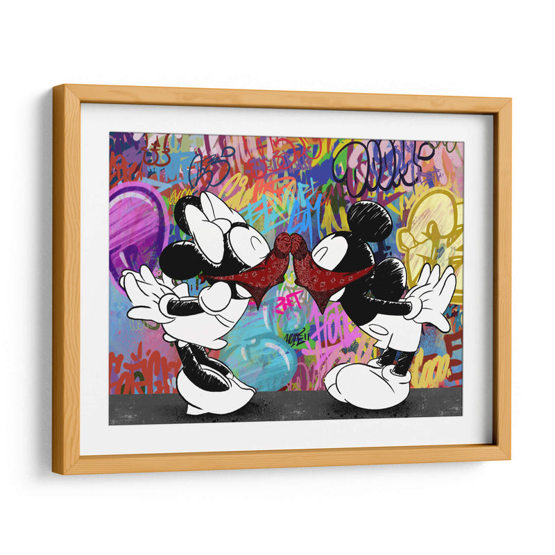 Mouse Kiss - David Aste | Cuadro decorativo de Canvas Lab