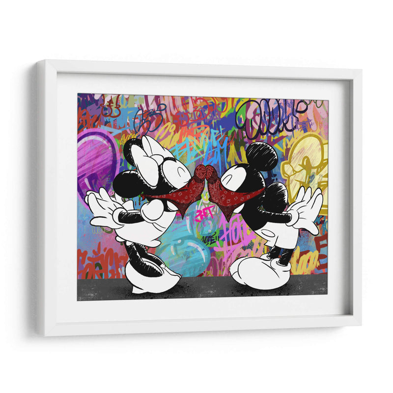 Mouse Kiss - David Aste | Cuadro decorativo de Canvas Lab