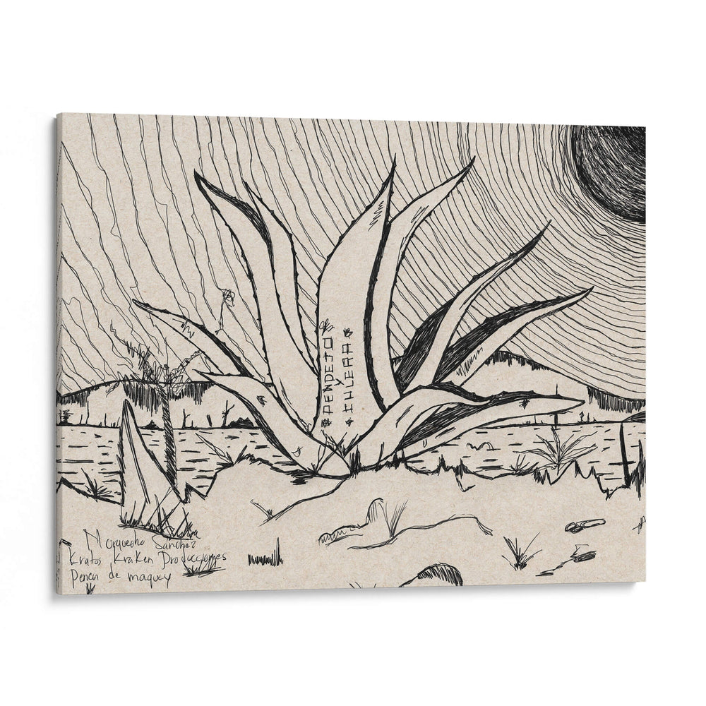 Penca de maguey - Morquecho Sánchez | Cuadro decorativo de Canvas Lab