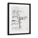 Las casas - Morquecho Sánchez | Cuadro decorativo de Canvas Lab