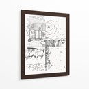 Las casas - Morquecho Sánchez | Cuadro decorativo de Canvas Lab
