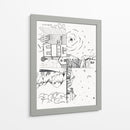 Las casas - Morquecho Sánchez | Cuadro decorativo de Canvas Lab