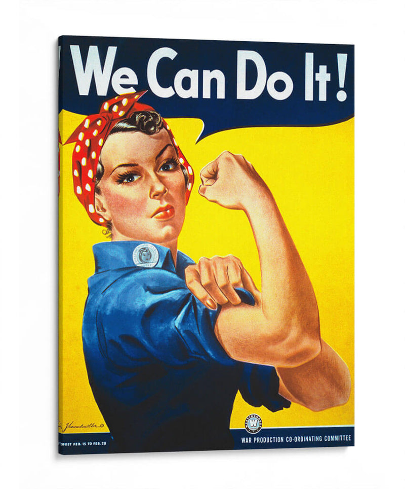 We can do it | Cuadro decorativo de Canvas Lab
