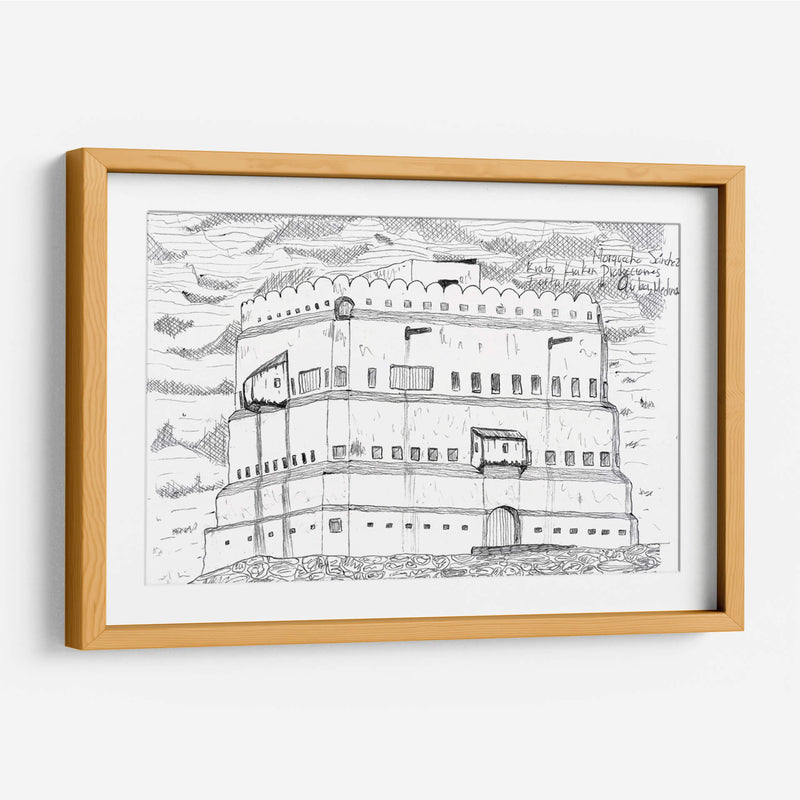 Fortaleza de Quba - Morquecho Sánchez | Cuadro decorativo de Canvas Lab