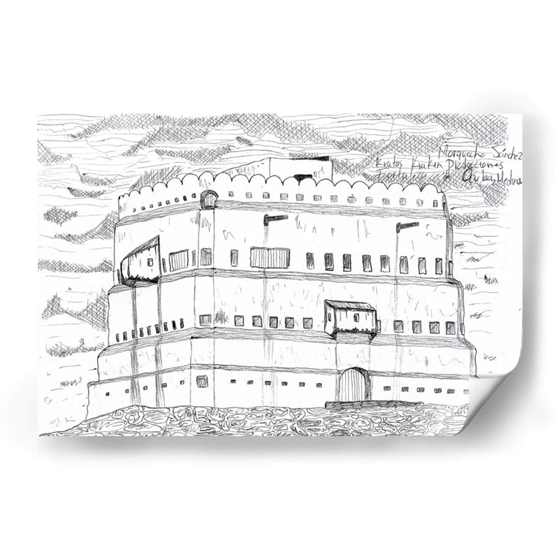 Fortaleza de Quba - Morquecho Sánchez | Cuadro decorativo de Canvas Lab