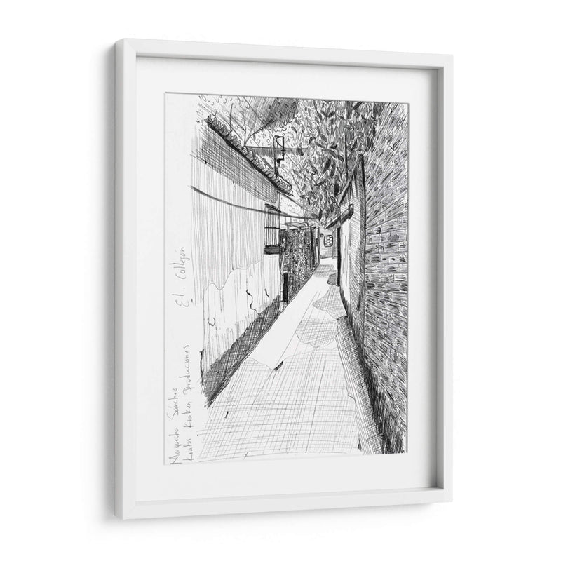 El callejón - Morquecho Sánchez | Cuadro decorativo de Canvas Lab