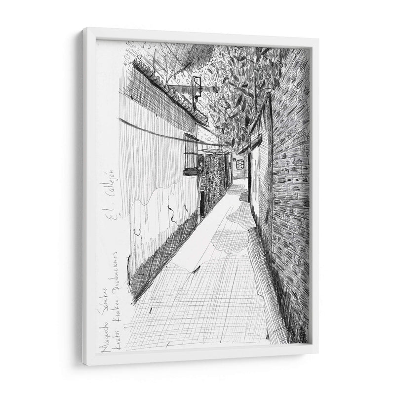 El callejón - Morquecho Sánchez | Cuadro decorativo de Canvas Lab