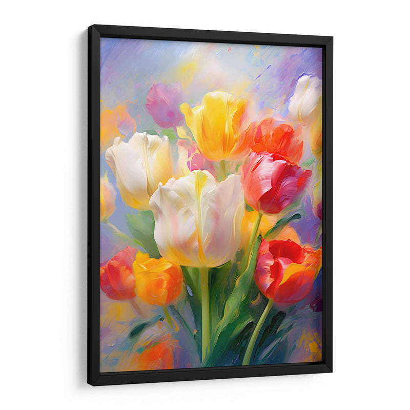 Mis Tulipanes - Dav Madrid | Cuadro decorativo de Canvas Lab