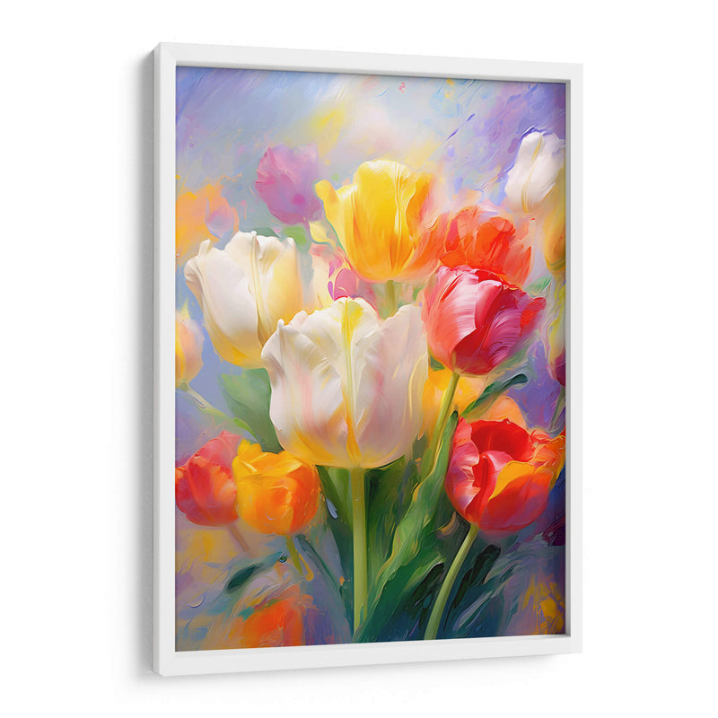 Mis Tulipanes - Dav Madrid | Cuadro decorativo de Canvas Lab
