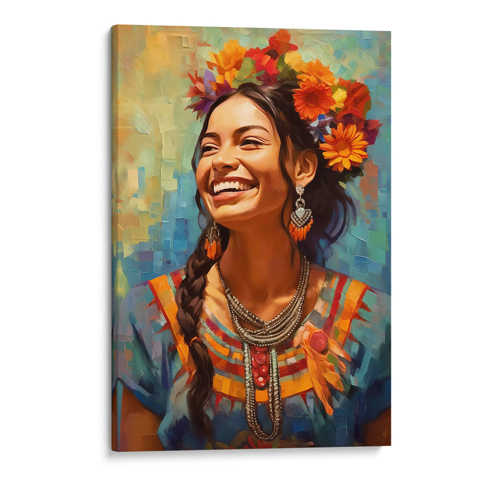 Mujer Mexicana - Dav Madrid | Cuadro decorativo de Canvas Lab