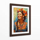 Mujer Mexicana - Dav Madrid | Cuadro decorativo de Canvas Lab