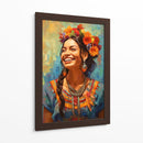 Mujer Mexicana - Dav Madrid | Cuadro decorativo de Canvas Lab