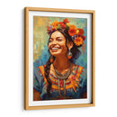 Mujer Mexicana - Dav Madrid | Cuadro decorativo de Canvas Lab