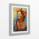 Mujer Mexicana - Dav Madrid | Cuadro decorativo de Canvas Lab