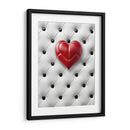 Corazón de Piel Rojo Sobre Piel Blanca - DeLaVegaGaming | Cuadro decorativo de Canvas Lab