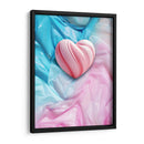 Corazón Rosa de Dulce sobre Plástico - DeLaVegaGaming | Cuadro decorativo de Canvas Lab