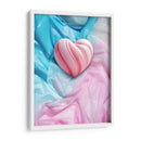 Corazón Rosa de Dulce sobre Plástico - DeLaVegaGaming | Cuadro decorativo de Canvas Lab