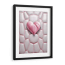 Corazón Rosa de Piel Sobre Piel Rosa Claro - DeLaVegaGaming | Cuadro decorativo de Canvas Lab