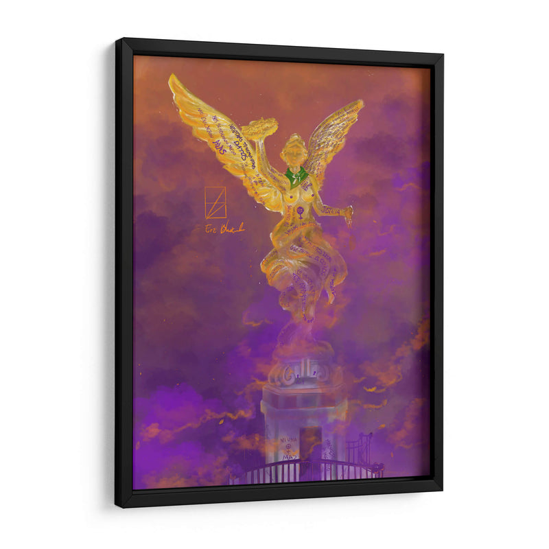 Revolución Morada - Erz Blackwood | Cuadro decorativo de Canvas Lab