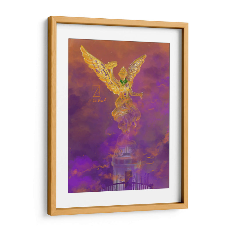 Revolución Morada - Erz Blackwood | Cuadro decorativo de Canvas Lab