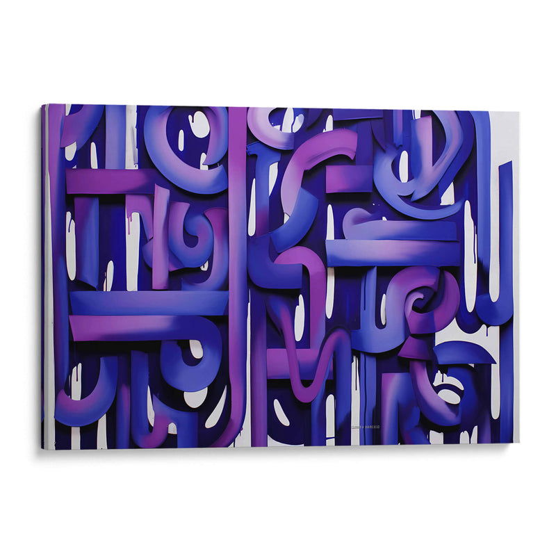 Abstracto En Morado - Mauricio Cono | Cuadro decorativo de Canvas Lab
