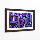 Abstracto En Morado - Mauricio Cono | Cuadro decorativo de Canvas Lab