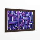 Abstracto En Morado - Mauricio Cono | Cuadro decorativo de Canvas Lab