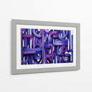 Abstracto En Morado - Mauricio Cono | Cuadro decorativo de Canvas Lab