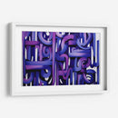 Abstracto En Morado - Mauricio Cono | Cuadro decorativo de Canvas Lab