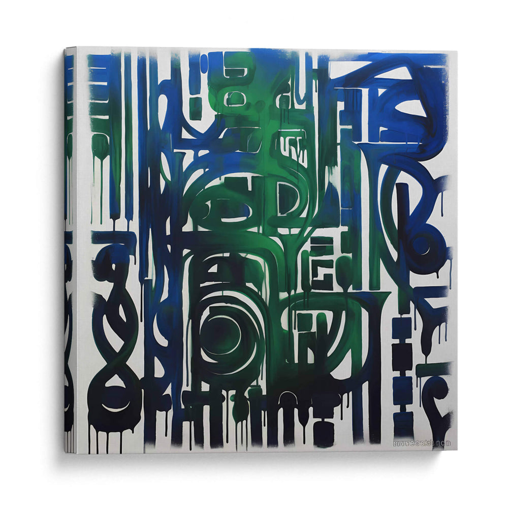 Abstracto En Azules - Mauricio Cono | Cuadro decorativo de Canvas Lab