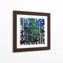 Abstracto En Azules - Mauricio Cono | Cuadro decorativo de Canvas Lab
