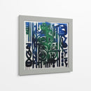 Abstracto En Azules - Mauricio Cono | Cuadro decorativo de Canvas Lab