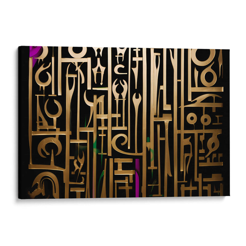 Tintes De Morado - Mauricio Cono | Cuadro decorativo de Canvas Lab