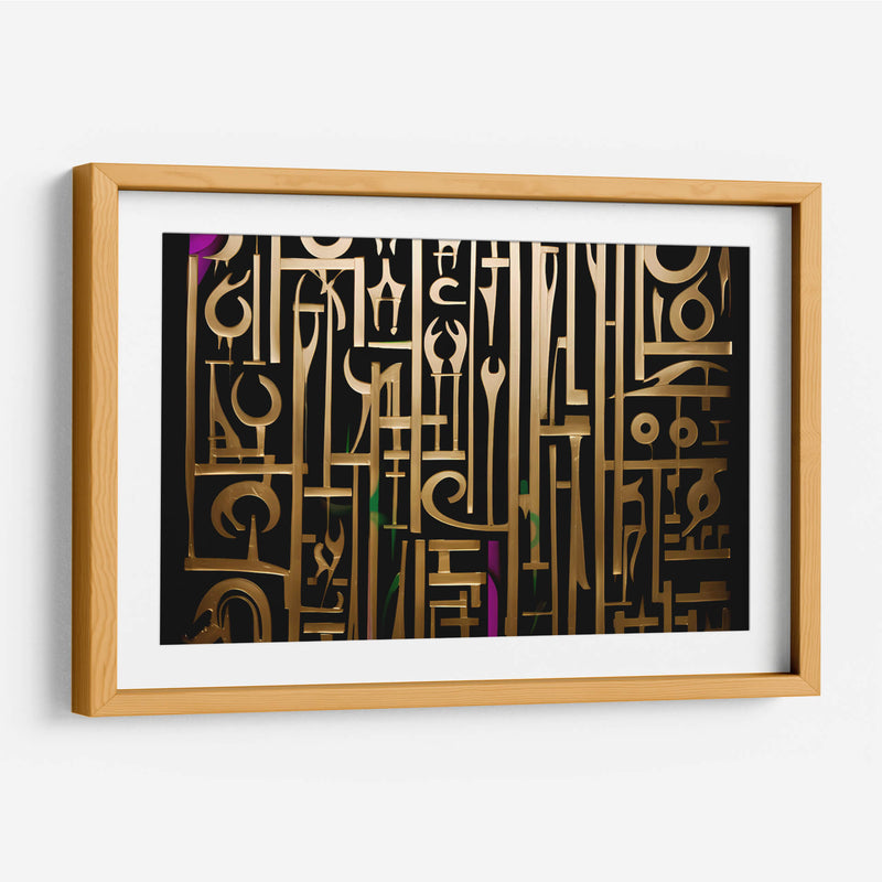 Tintes De Morado - Mauricio Cono | Cuadro decorativo de Canvas Lab