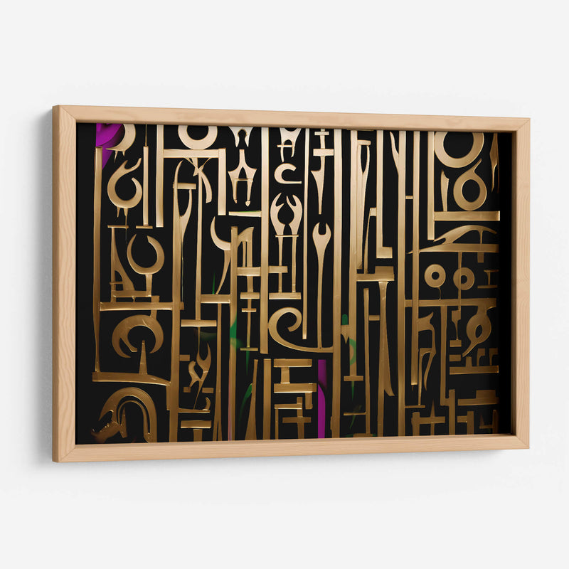 Tintes De Morado - Mauricio Cono | Cuadro decorativo de Canvas Lab