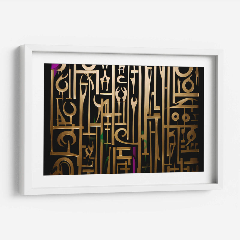 Tintes De Morado - Mauricio Cono | Cuadro decorativo de Canvas Lab