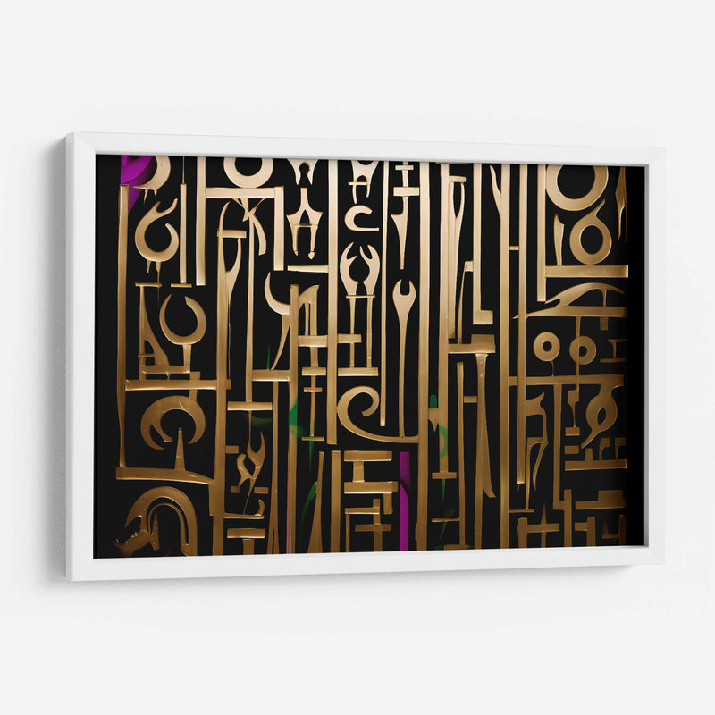 Tintes De Morado - Mauricio Cono | Cuadro decorativo de Canvas Lab