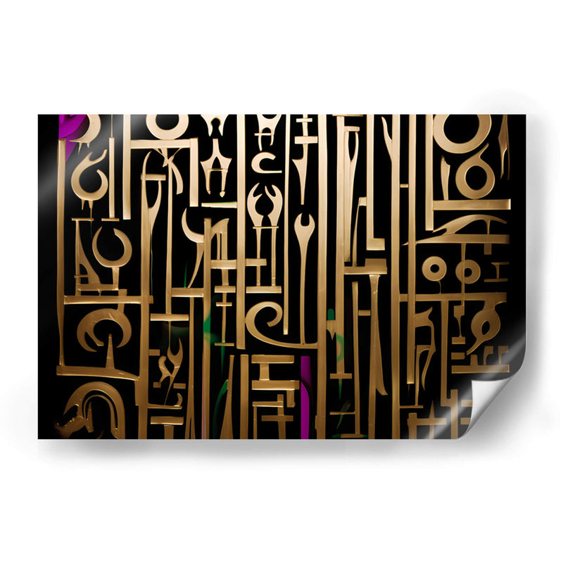 Tintes De Morado - Mauricio Cono | Cuadro decorativo de Canvas Lab