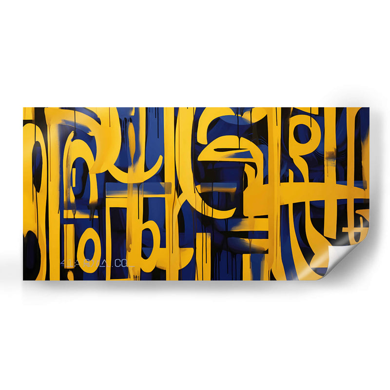 Auriazurro - Mauricio Cono | Cuadro decorativo de Canvas Lab