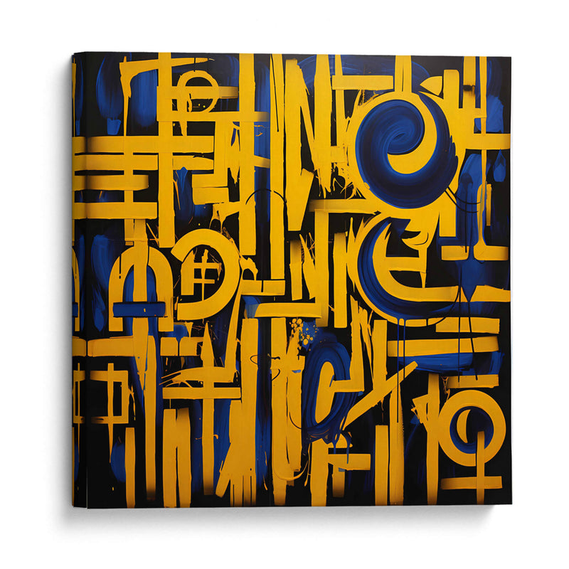 Auriazurro IV - Mauricio Cono | Cuadro decorativo de Canvas Lab