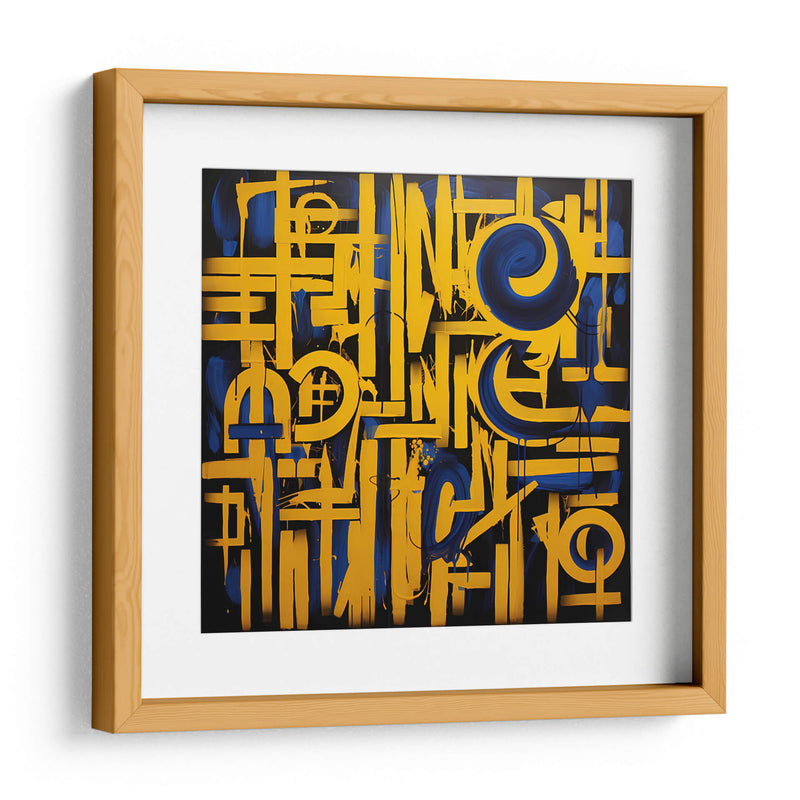 Auriazurro IV - Mauricio Cono | Cuadro decorativo de Canvas Lab