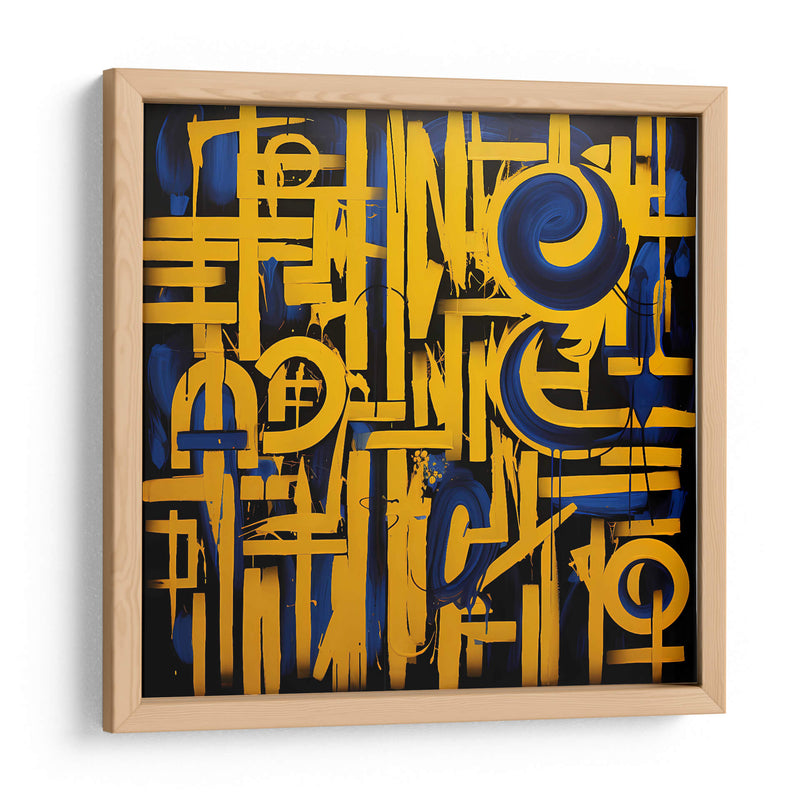 Auriazurro IV - Mauricio Cono | Cuadro decorativo de Canvas Lab