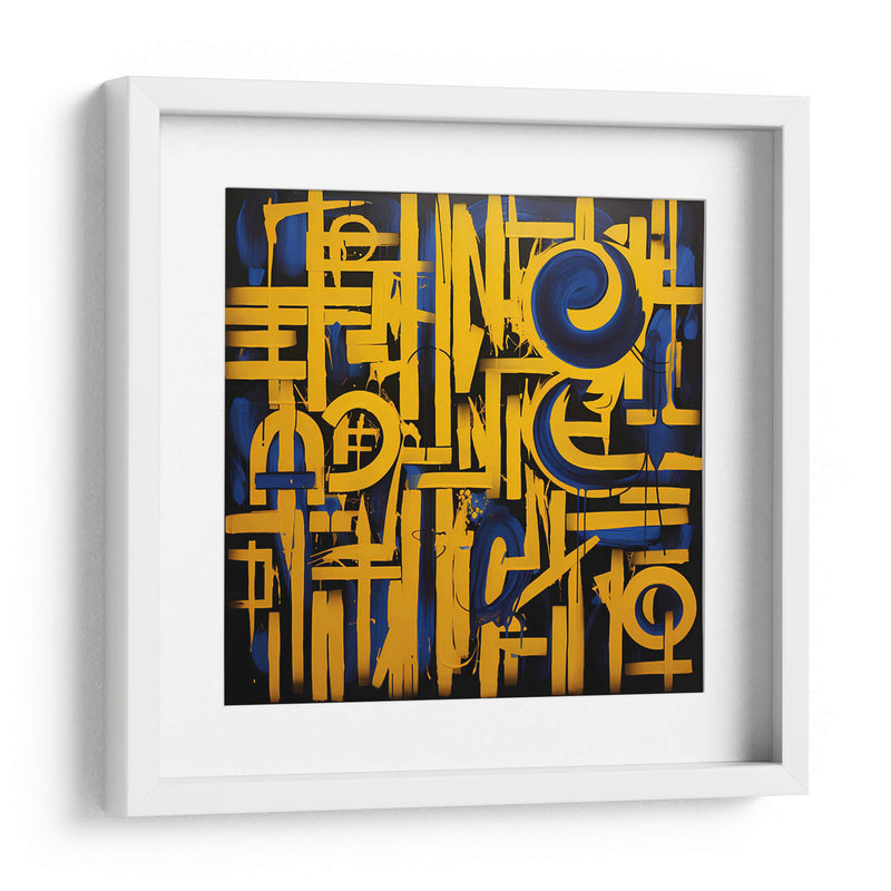 Auriazurro IV - Mauricio Cono | Cuadro decorativo de Canvas Lab