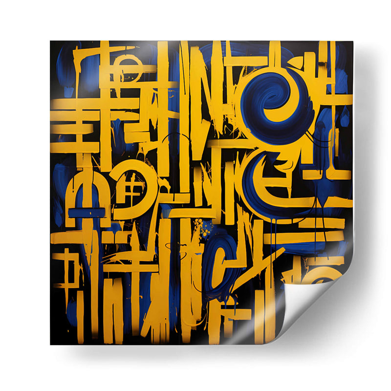 Auriazurro IV - Mauricio Cono | Cuadro decorativo de Canvas Lab