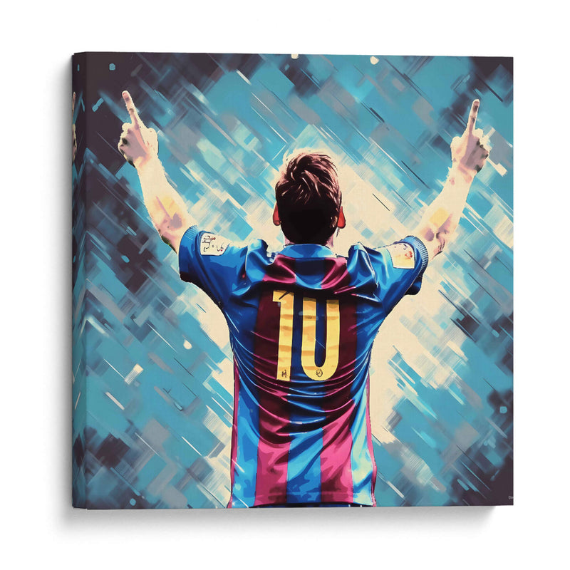 Aquel 10 Del Barca - Icon Hunter | Cuadro decorativo de Canvas Lab