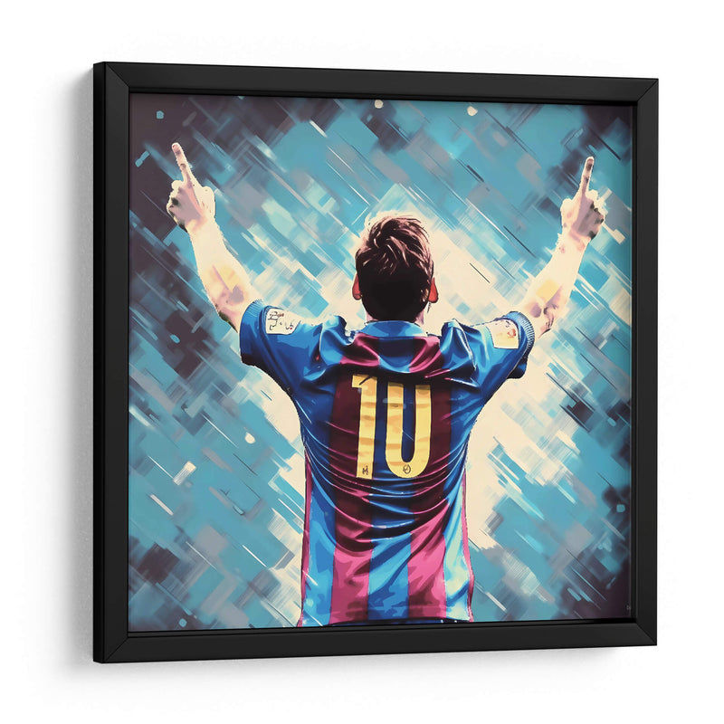 Aquel 10 Del Barca - Icon Hunter | Cuadro decorativo de Canvas Lab