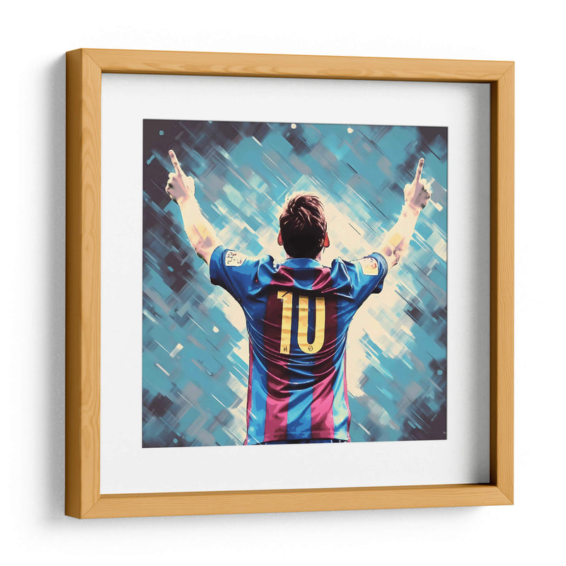 Aquel 10 Del Barca - Icon Hunter | Cuadro decorativo de Canvas Lab